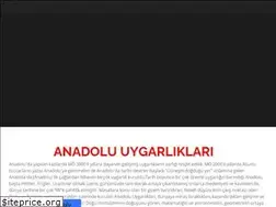 Sites similar to anadoluuygarliklarii.weebly.com