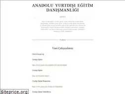 Sites similar to anadoluyurtdisiegitim.wordpress.com