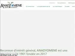 Sites similar to anadyomene.org