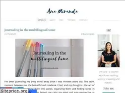 Sites similar to anaelisamiranda.com