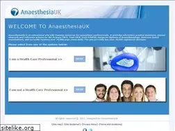 Sites similar to anaesthesiauk.com