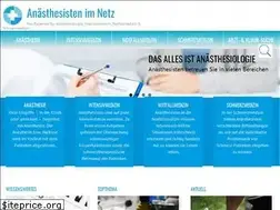 Sites similar to anaesthesisten-im-netz.de