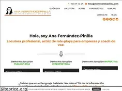 Sites similar to anafernandezpinilla.com