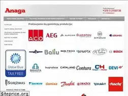 Sites similar to anaga.lt