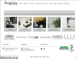 Sites similar to anaglypta.co.uk