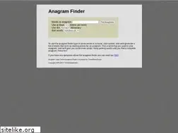 Sites similar to anagramlogic.com