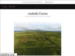 Sites similar to anahakifarms.com