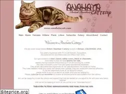 Sites similar to anahatacats.com
