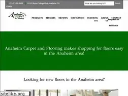 Sites similar to anaheimcarpetandflooring.com
