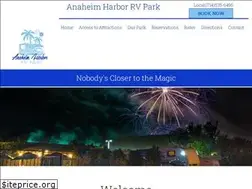 Sites similar to anaheimharborrvpark.com