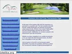 Sites similar to anaheimhillsgolfclub.org