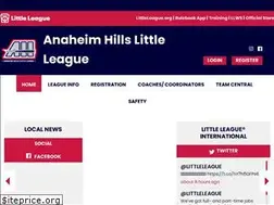 Sites similar to anaheimhillsll.com