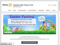 Sites similar to anaheimhillsrotary.org