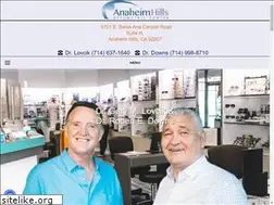 Sites similar to anaheimhillsvision.com