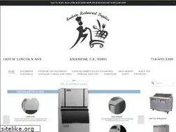 Sites similar to anaheimrestaurantsupplies.com