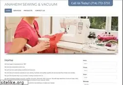 Sites similar to anaheimsewingandvacuum.com