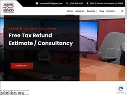 Sites similar to anaheimtax.com