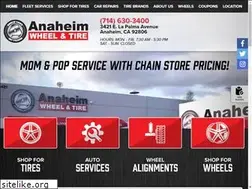 Sites similar to anaheimtire.net