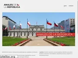 Sites similar to anales.cl