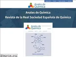 Sites similar to analesdequimica.es