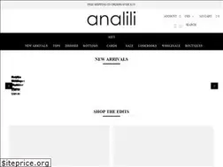 Sites similar to analili.com