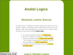 Sites similar to analisi-logica.it