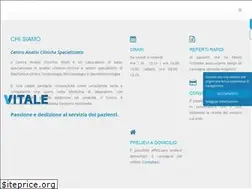 Sites similar to analisiclinichevitale.it