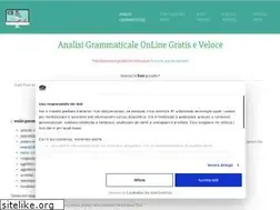 Sites similar to analisigrammaticaleonline.it