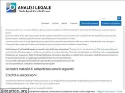 Sites similar to analisilegale.it