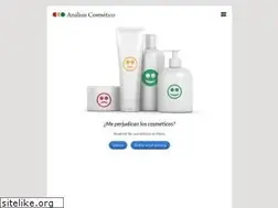 Sites similar to analisiscosmetico.es