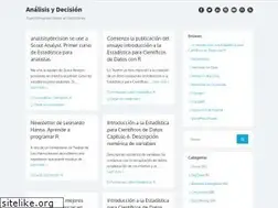 Sites similar to analisisydecision.es