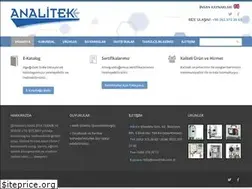 Sites similar to analitek.com.tr