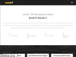 Sites similar to analiz7.com