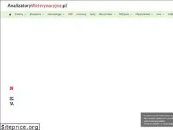 Sites similar to analizatoryweterynaryjne.pl