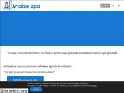 Sites similar to analizeapa.ro