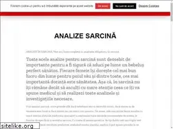 Sites similar to analizesarcina.ro