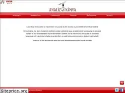 Sites similar to analizkimya.com.tr