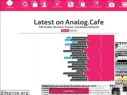 Sites similar to analog.cafe