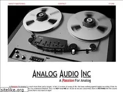 Sites similar to analogaudioinc.com