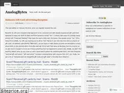 Sites similar to analogbytes.wordpress.com