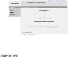 Sites similar to analogika.info
