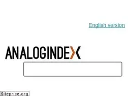 Sites similar to analogindex.ru