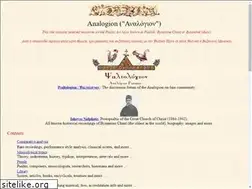 Sites similar to analogion.com