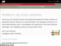 Sites similar to analogueaudio.nl