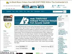 Sites similar to analogueproductions.com