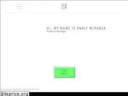 Sites similar to analymiranda.com