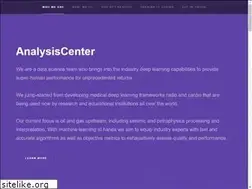 Sites similar to analysiscenter.github.io
