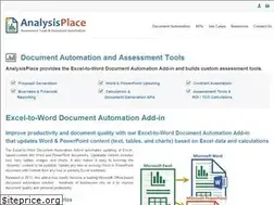 Sites similar to analysisplace.com