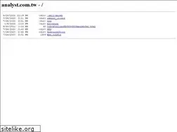 Sites similar to analyst.com.tw
