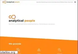 Sites similar to analytical-people.com